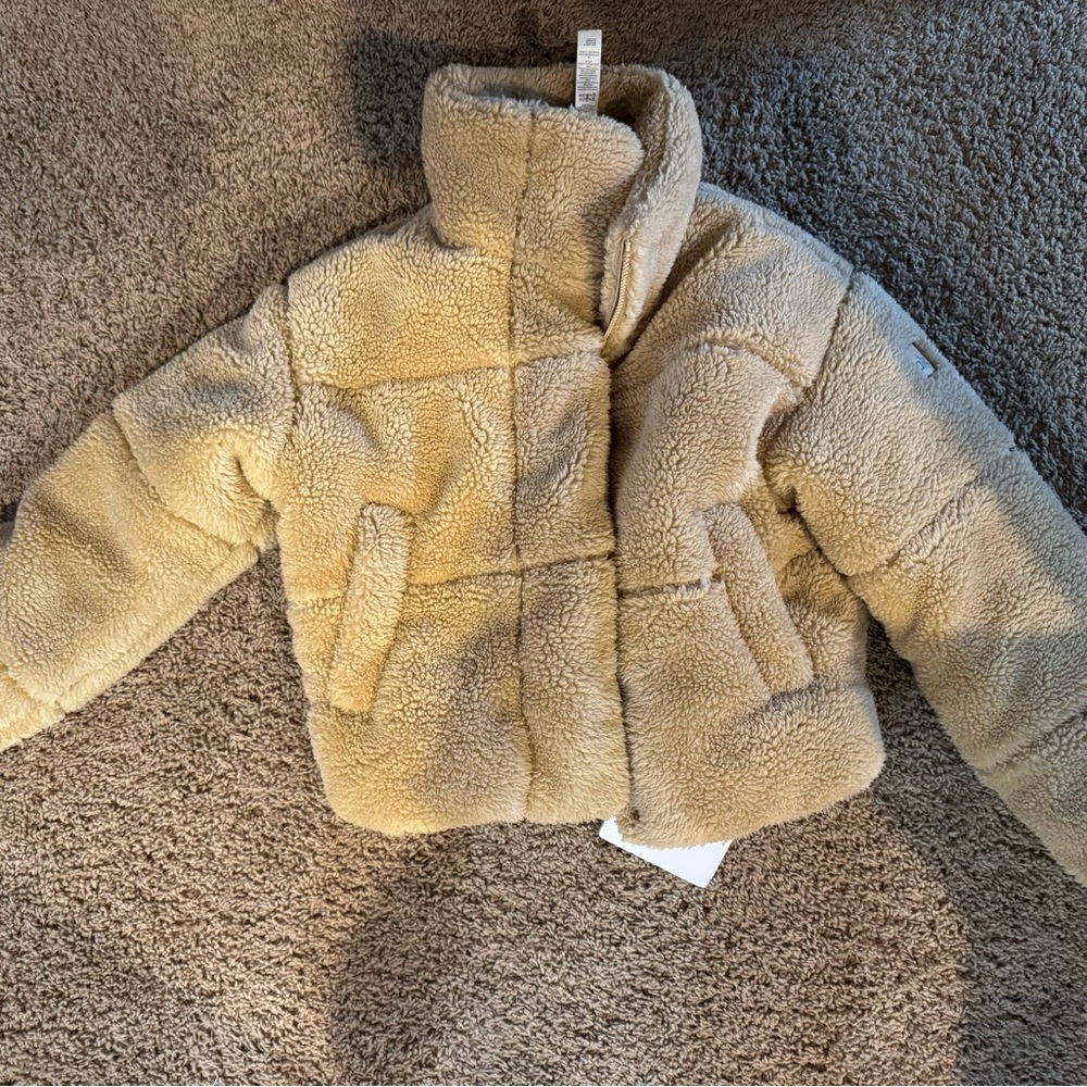 All Sherpa snow angel puffer